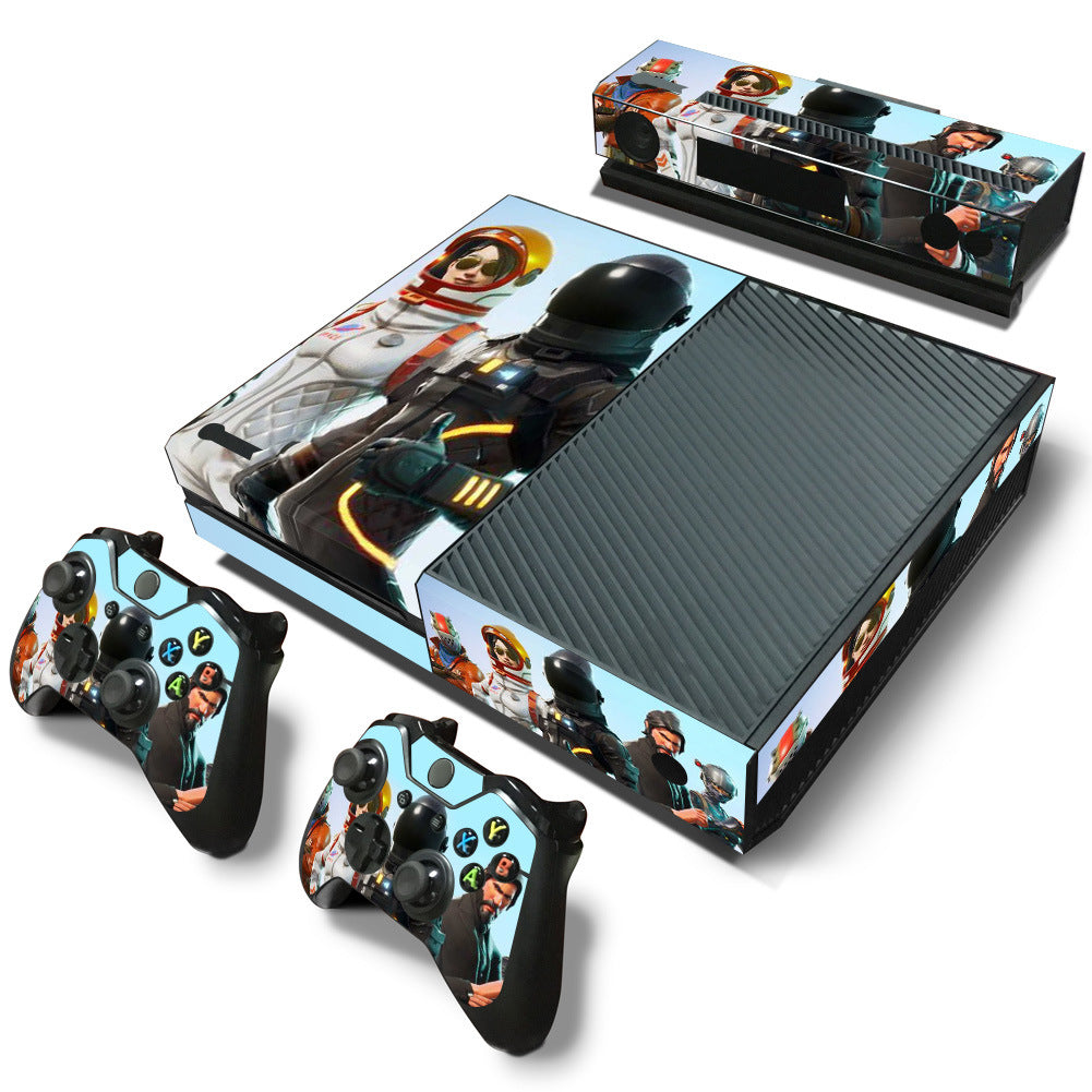 Fortnite Game Sticker Vinyl para Microsoft Xbox One Controller Skins para Xbox One Gamepad Cubierta para Xbox One PVC Protector - NOVADI