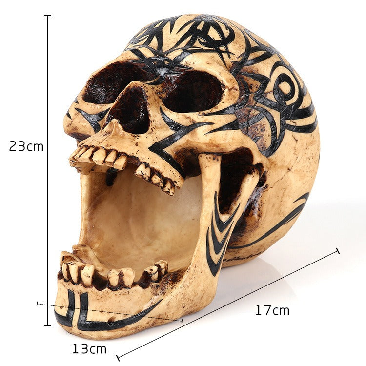 Resin Skeleton Bar Decoration Skull Decoration