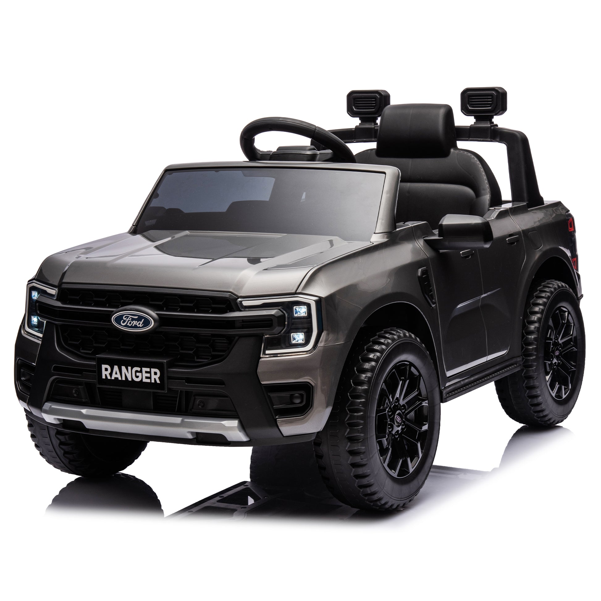 12V children's car remote control, authorized Ford Ranger, 2WD speed 1.86-4.97 miles per hour, suitable for chil hour, suitable - NOVADI