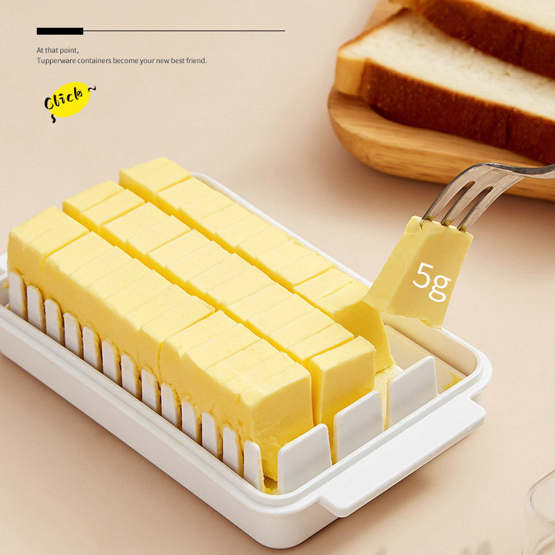 Butter Cutter With Lid Storage Box, Refrigerator, Cheese And Cheese Storage And Preservation Box, Baking Butter Separator