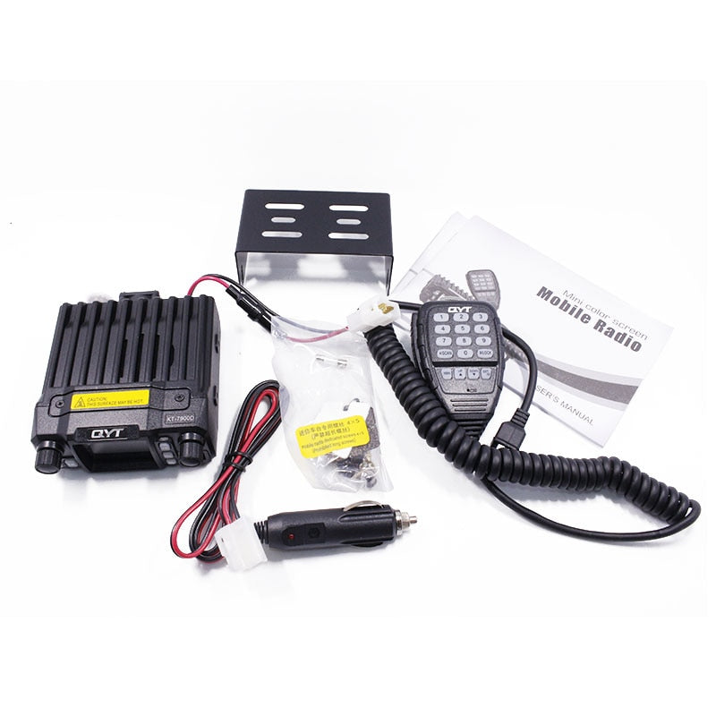 KT-7900D Mini Mobile Radio KT7900D Quad Band Quad standby 136-174MHz/220-260MHz/350-390MHz/400-480MHZ Car 4 Bands CB Radio - NOVADI