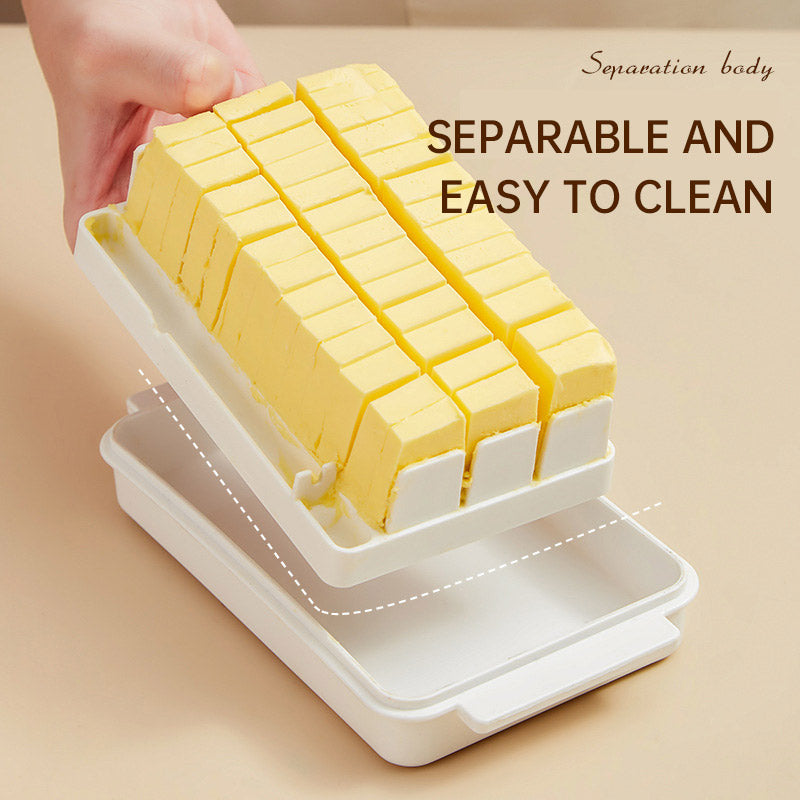 Butter Cutter With Lid Storage Box, Refrigerator, Cheese And Cheese Storage And Preservation Box, Baking Butter Separator