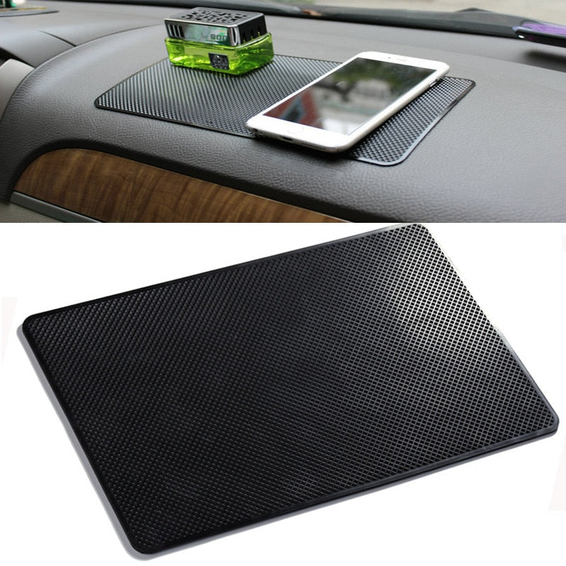 27x15CM Car Dashboard Sticky Anti-Slip PVC Mat Auto Non-Slip Sticky Gel Pad For Phone Sunglasses Holder Car Styling Interior - NOVADI