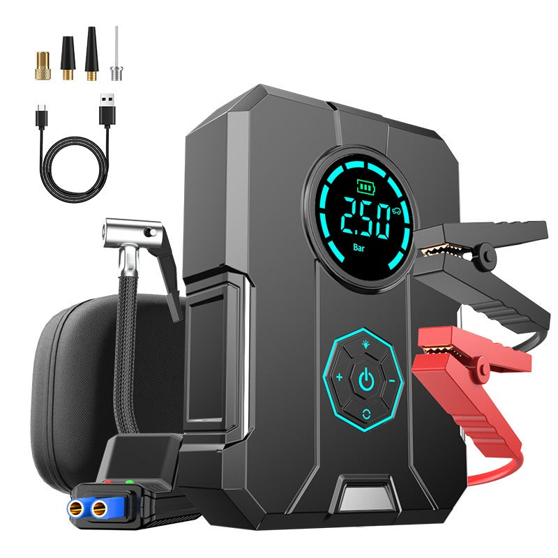 Car mounted tire inflator emergency start power supply Jump Starter - NOVADI