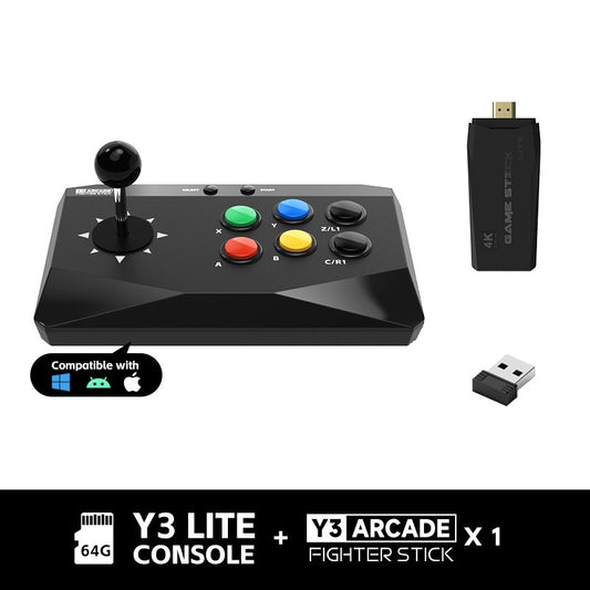 Home wireless doubles rocking table game console HD video game console Moonlight Treasure Box retro joystick arcade machine - NOVADI