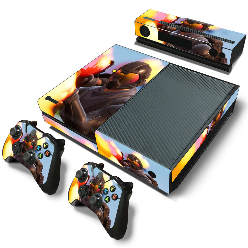 Fortnite Game Sticker Vinyl para Microsoft Xbox One Controller Skins para Xbox One Gamepad Cubierta para Xbox One PVC Protector - NOVADI