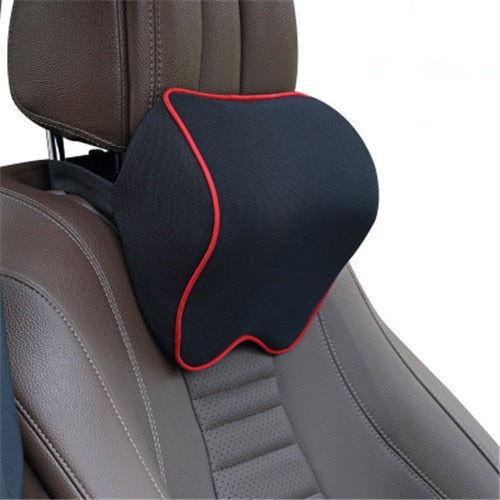 Car Neck Headrest Pillow Car Accessories Cushion Auto Seat Head Support Neck Protector Automobiles Seat Neck Rest Memory Cotton - NOVADI