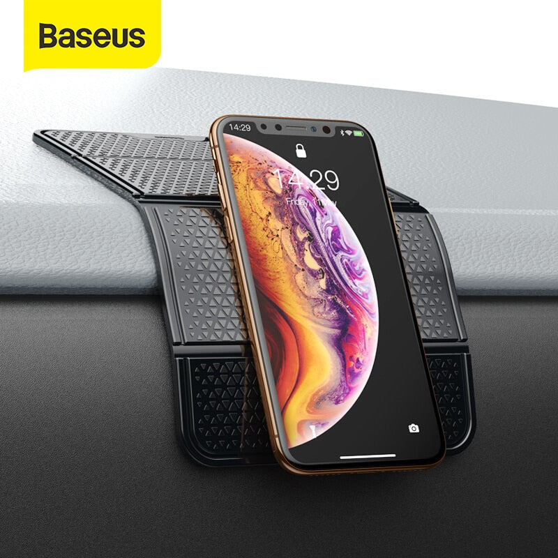 Baseus Car Phone Holder Universal Mobilephone Wall Desk Sticker Multi-Functional Nano Rubber Pad Car Mount Phone Support - NOVADI