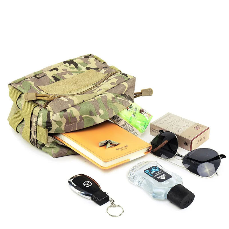 Molle Tactical Admin Pouch EDC Waist Pack Utility Military Magazine Dump Drop Pouches Outdoor Hunting Accessories Organizer Bag