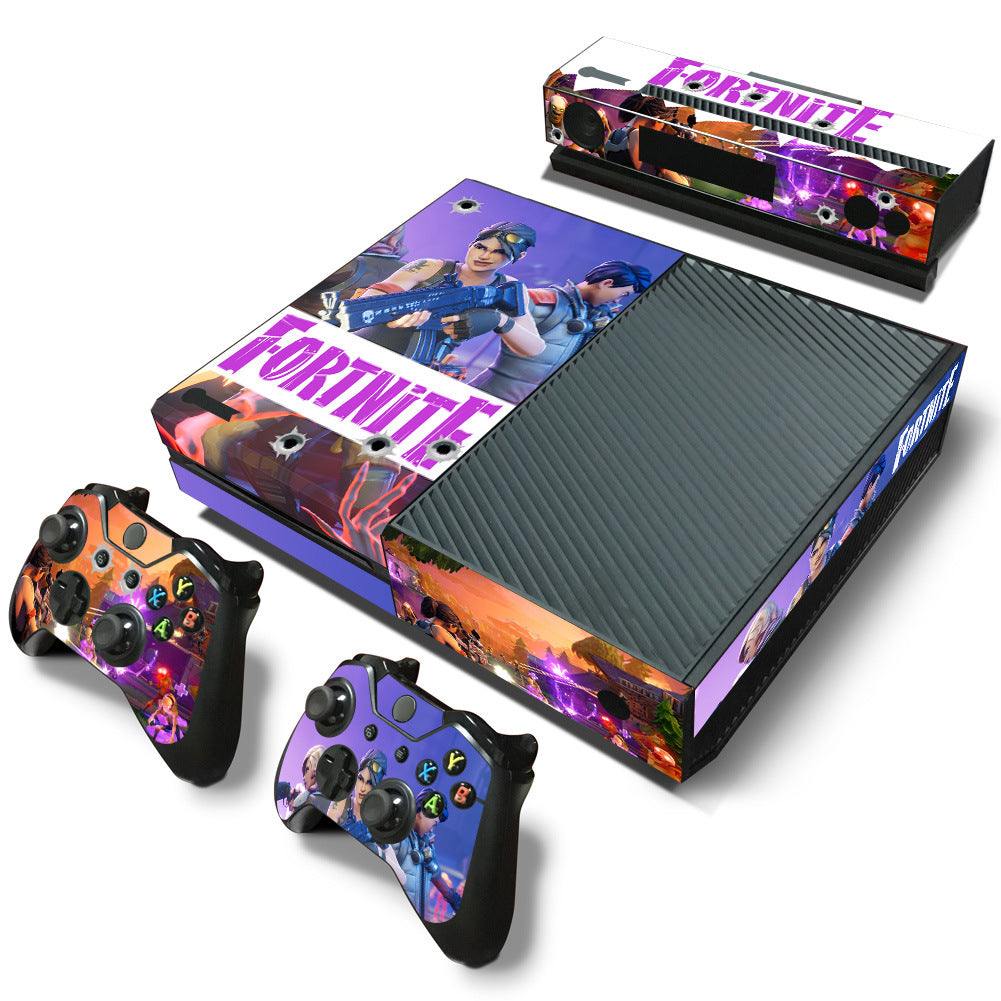 Fortnite Game Sticker Vinyl para Microsoft Xbox One Controller Skins para Xbox One Gamepad Cubierta para Xbox One PVC Protector - NOVADI