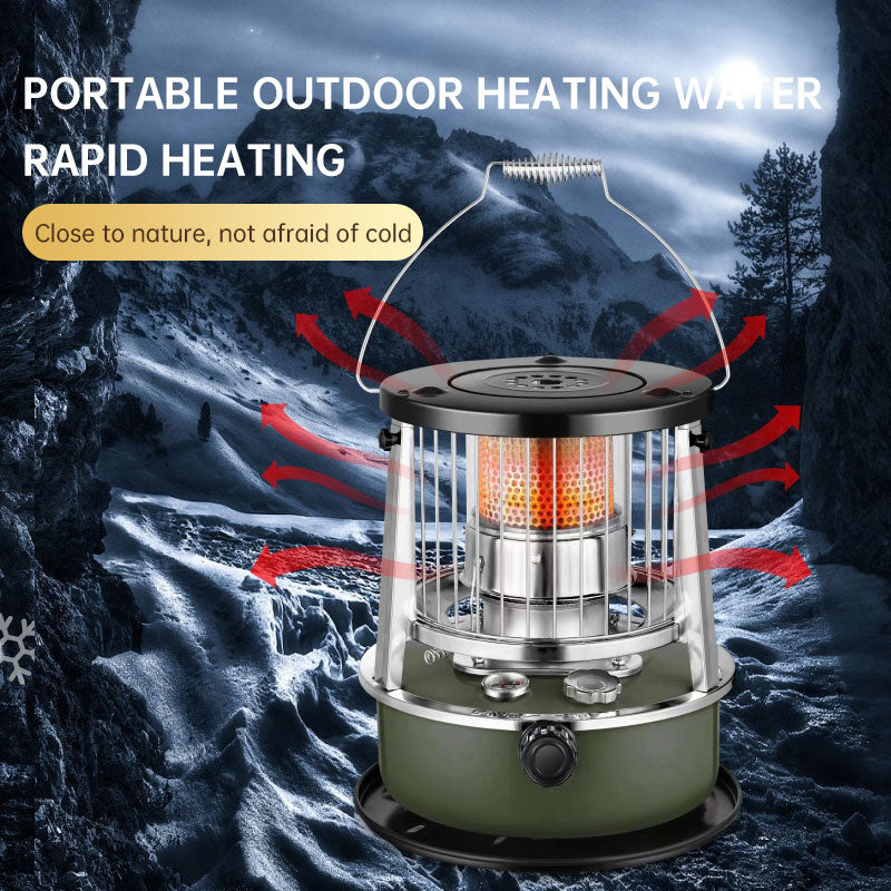 Kerosene heating stove can lift outdoor camping camping ice fishing household portable diesel kerosene fire stove - NOVADI