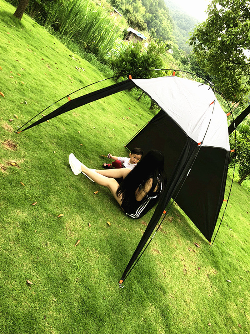 Pop Up Beach Tent Sun Shade Shelter Anti-UV Shelter Fully Automatic Folding Camping Tent