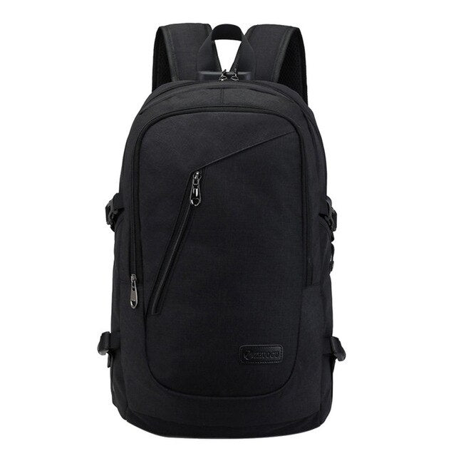 Mode mann laptop rucksack usb lade computer rucksäcke casual style tasche große männliche business reisetasche rucksack