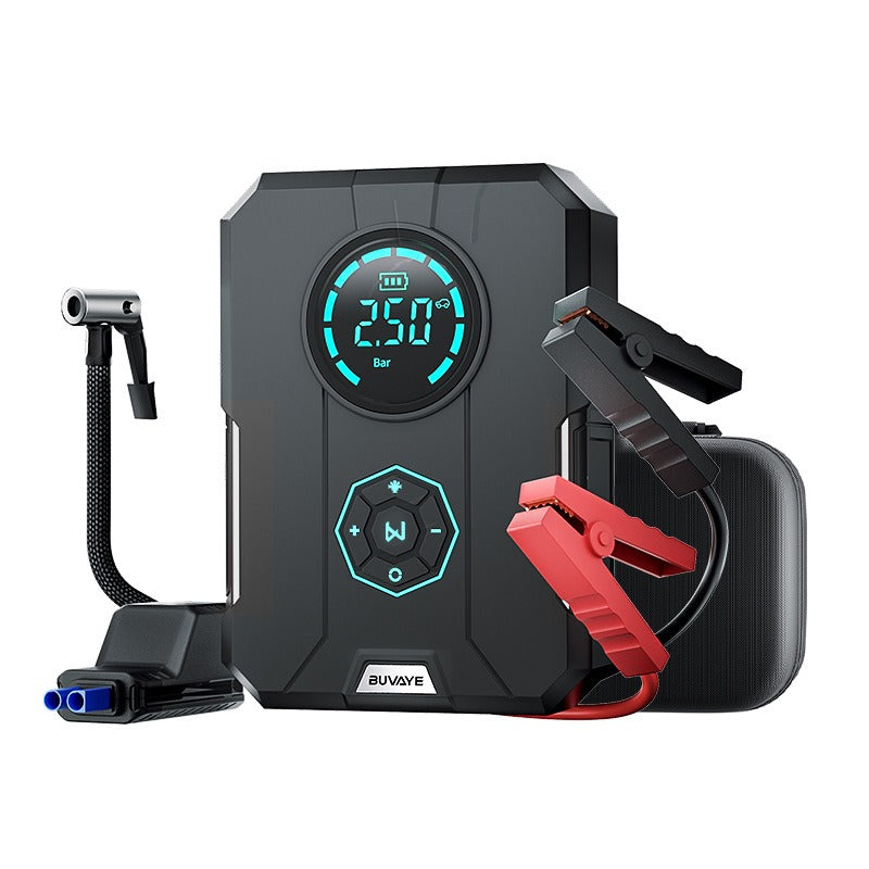 Car mounted tire inflator emergency start power supply Jump Starter - NOVADI