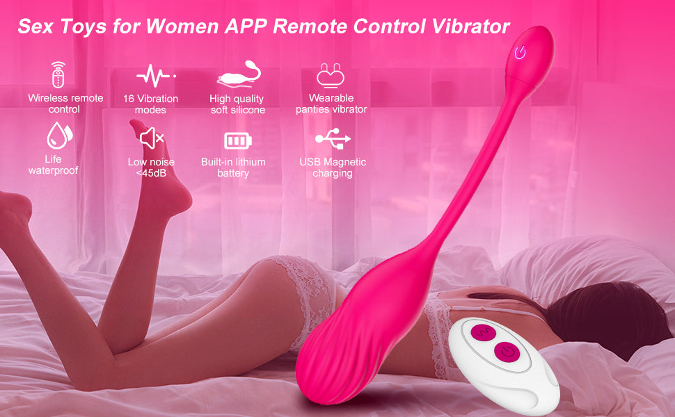 Wearable Panties Vibrator G Spot Vibrating Eggs,Mini Bullet Vibrator with Remote Control Clitoral Stimulator with 1 - NOVADI