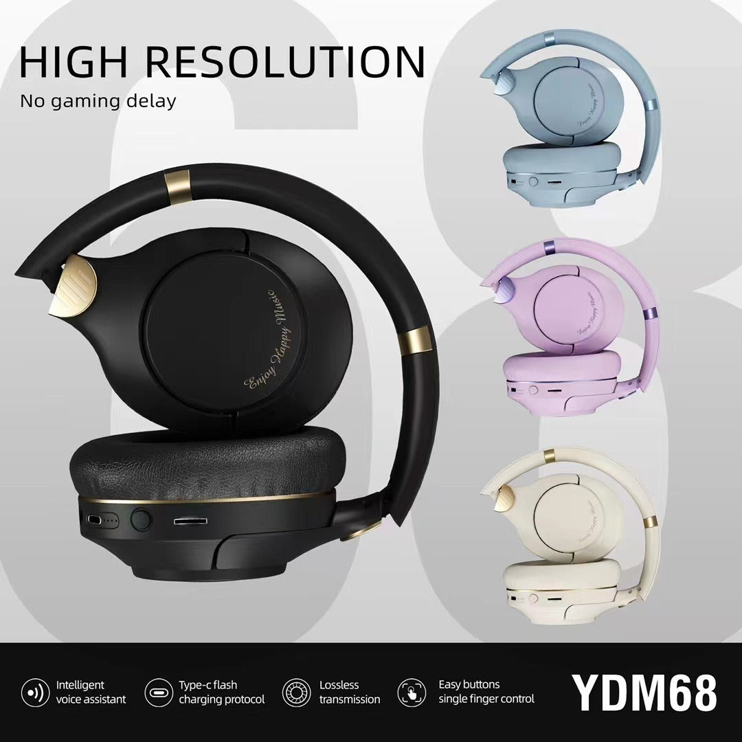 YDM68, neues kabelloses Bluetooth-Headset mit starkem Bass für Gaming-Headsets