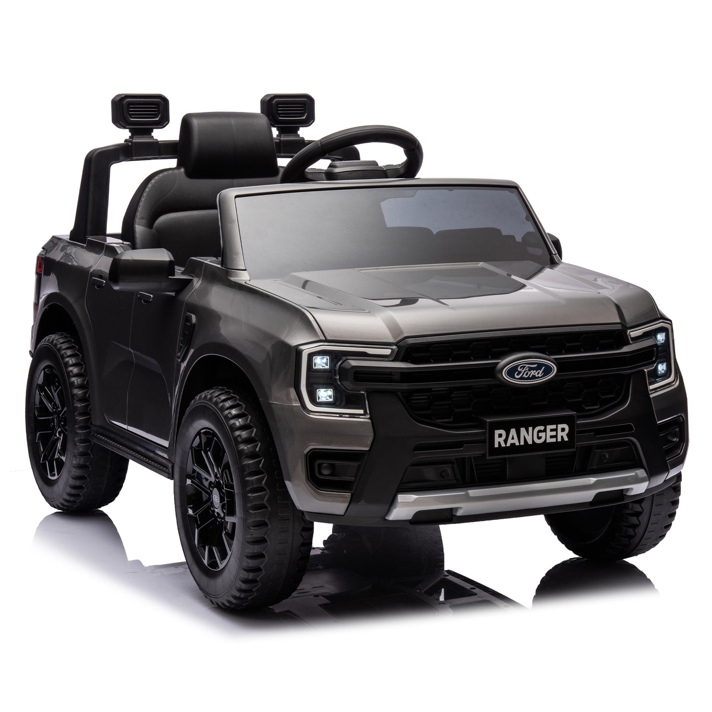 12V children's car remote control, authorized Ford Ranger, 2WD speed 1.86-4.97 miles per hour, suitable for chil hour, suitable - NOVADI