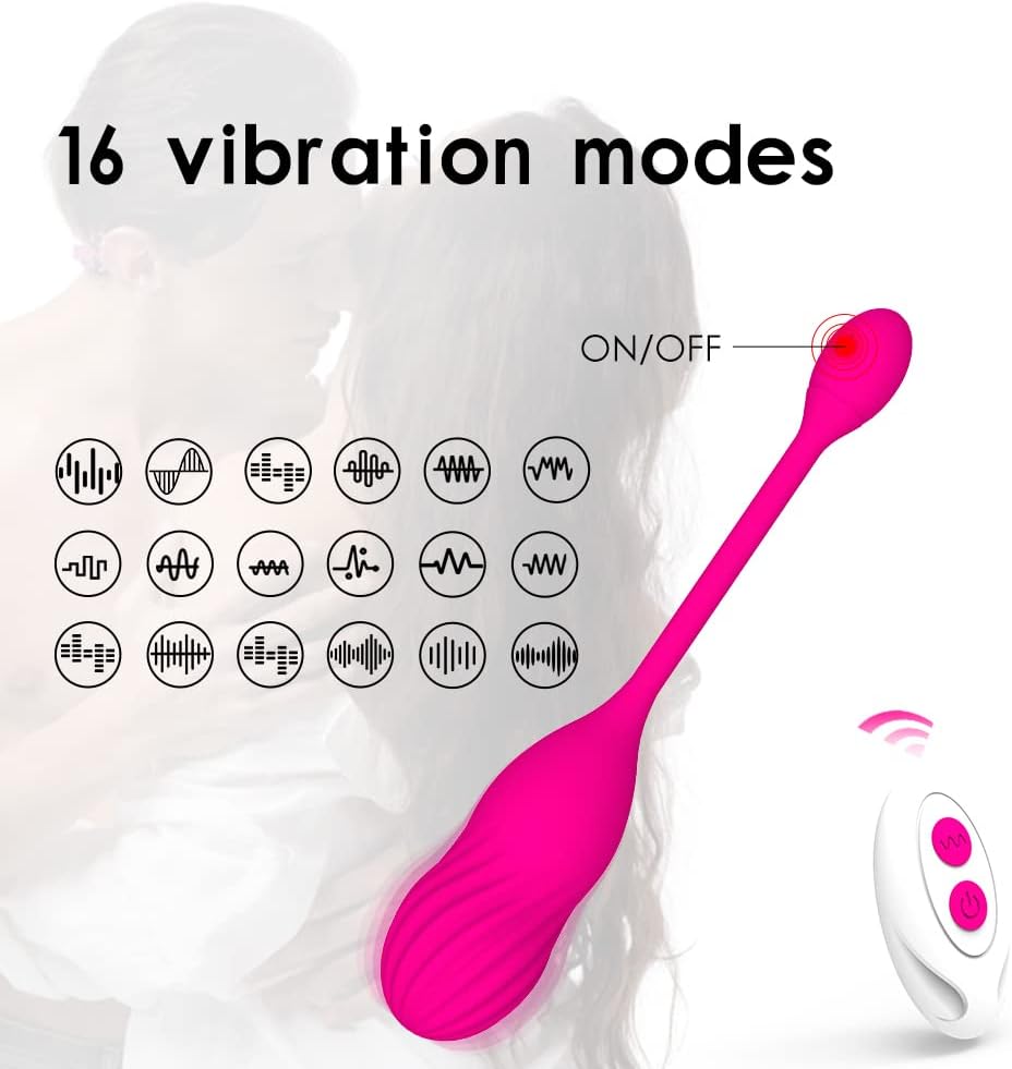 Wearable Panties Vibrator G Spot Vibrating Eggs,Mini Bullet Vibrator with Remote Control Clitoral Stimulator with 1 - NOVADI