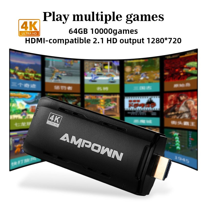 Wireless HD arcade PSP home TV game console U9 retro doubles mini game console