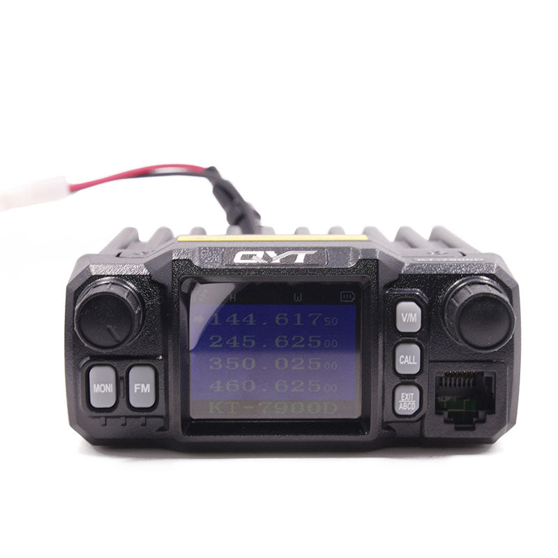 KT-7900D Mini Mobile Radio KT7900D Quad Band Quad standby 136-174MHz/220-260MHz/350-390MHz/400-480MHZ Car 4 Bands CB Radio - NOVADI