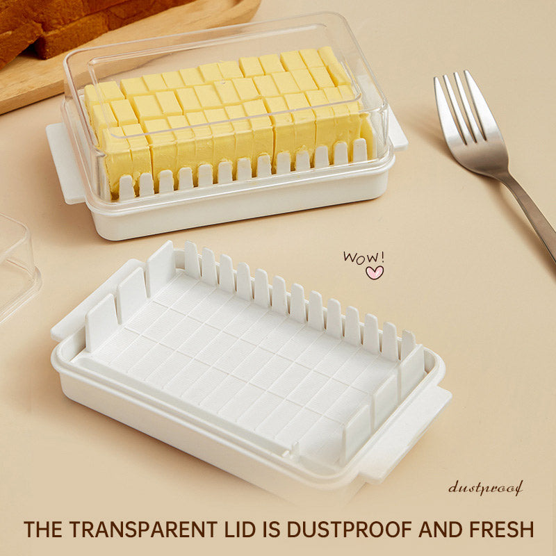 Butter Cutter With Lid Storage Box, Refrigerator, Cheese And Cheese Storage And Preservation Box, Baking Butter Separator