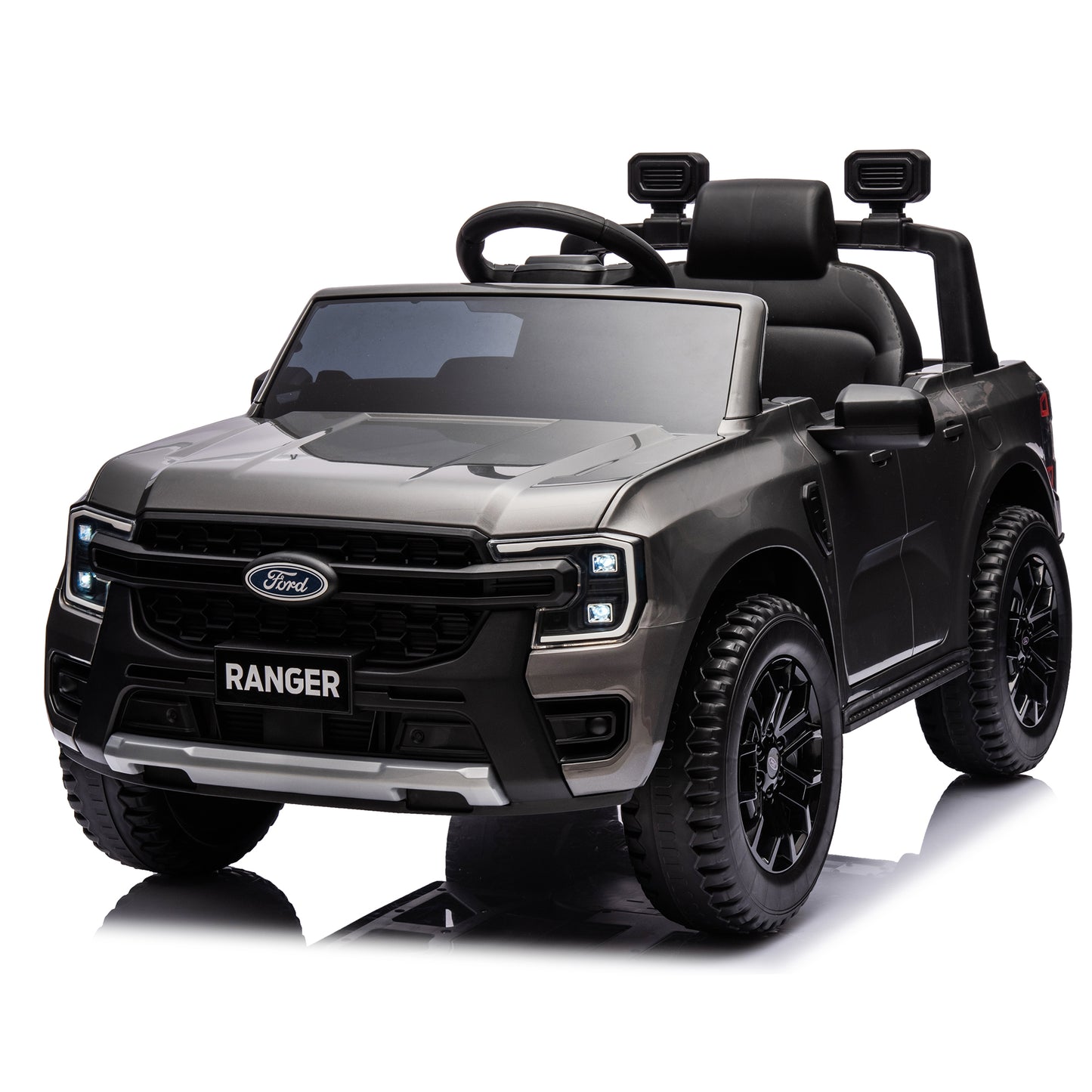 12V children's car remote control, authorized Ford Ranger, 2WD speed 1.86-4.97 miles per hour, suitable for chil hour, suitable - NOVADI