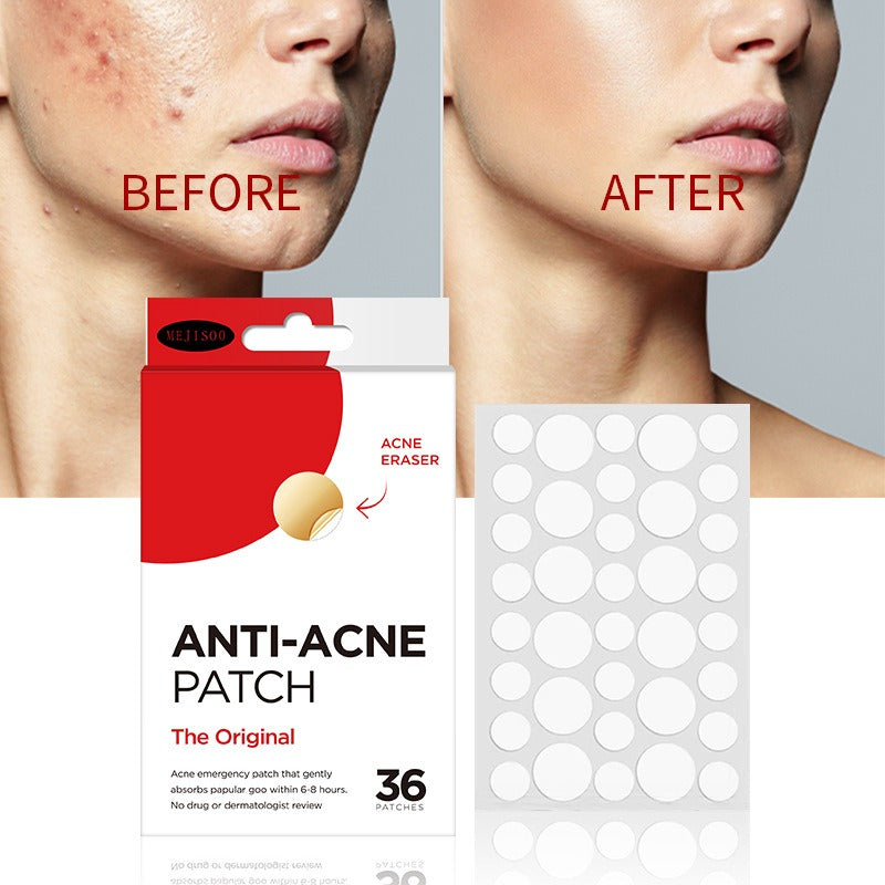 Acne Patch 36 capsules Acne Patch Water Gel Transparent Invisible Acne Patch - NOVADI