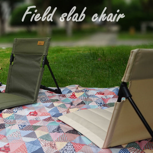 Outdoor camping backrest cushion chair portable folding chair tent leisure chair balcony park lawn picnic chair - NOVADI