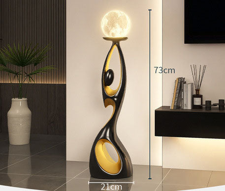 Simple and modern large floor to ceiling decorations for living rooms and home decor - NOVADI