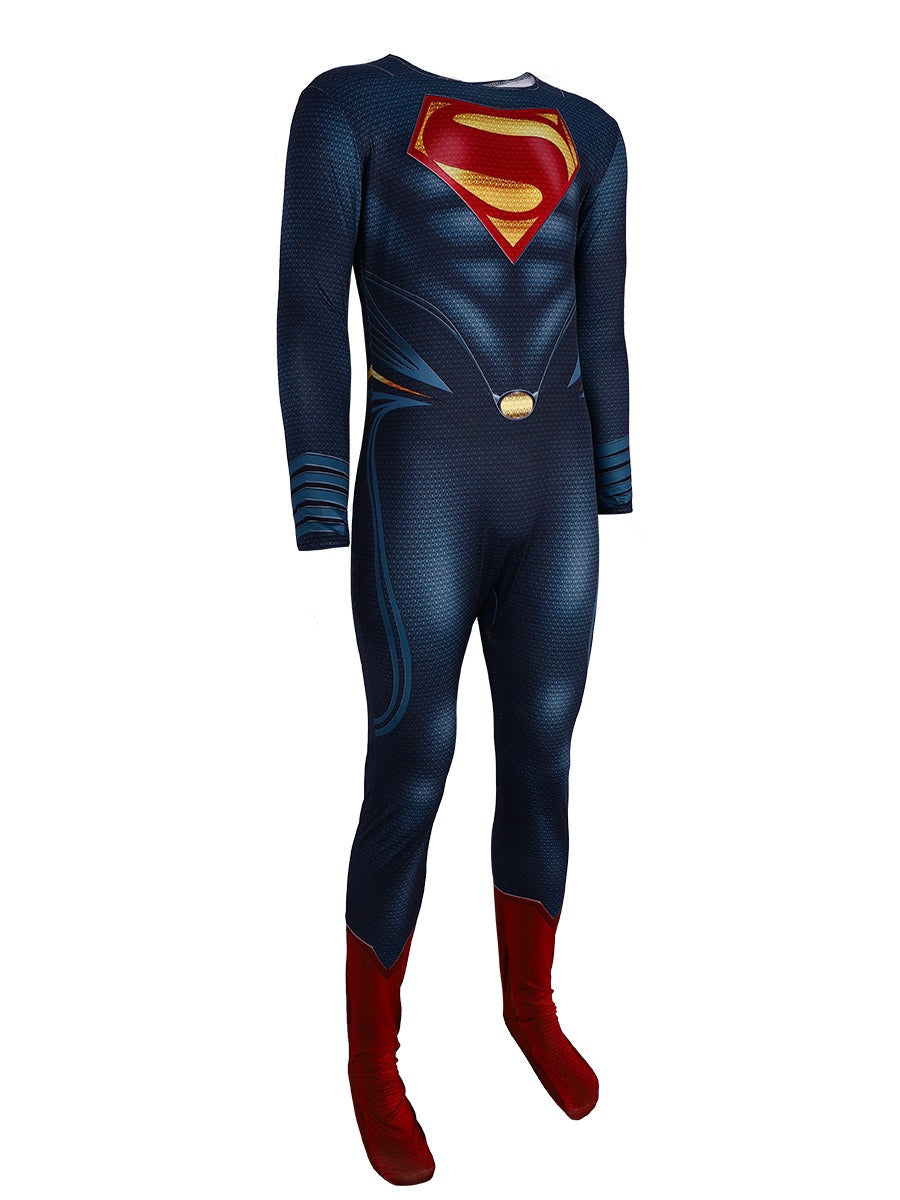 Halloween cosplay Krypton Superman Iron Man Clark Kent cosplay stage costume