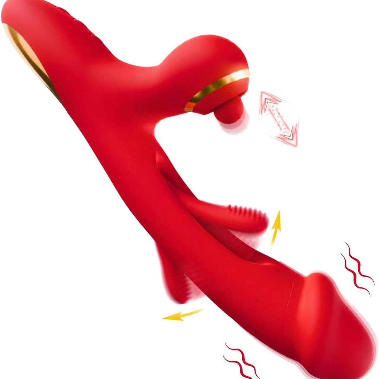 Daphne 4th Generation G Dot Hollow Flapping Shaker Sucking and Buckling Simulation Penile Stick Female Adult Sexual Products