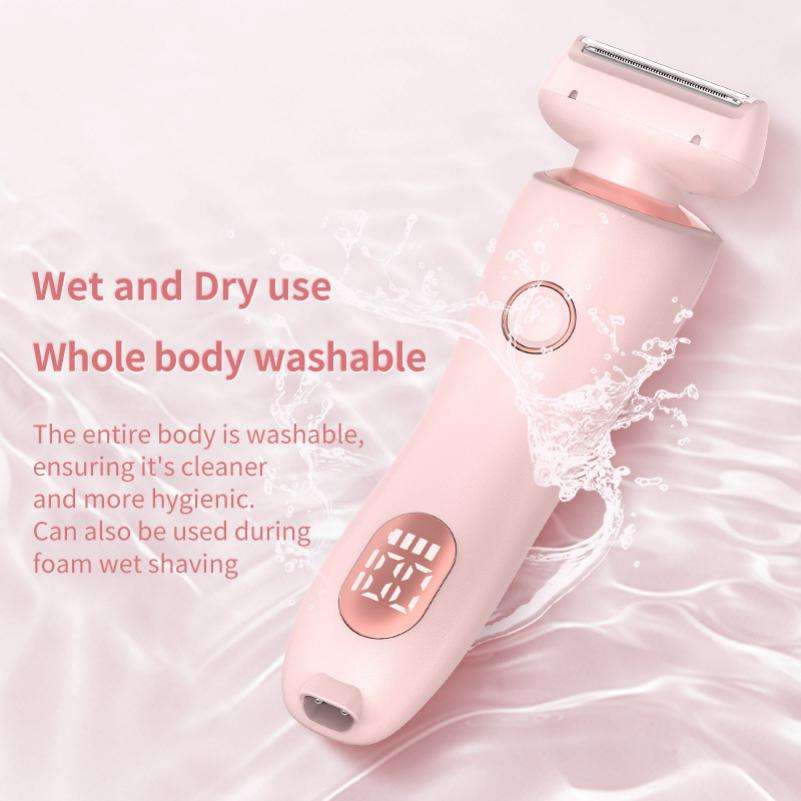 Hair removal device for women dual headed shaving device private hair trimmer electric hair scraper women's hair removal device