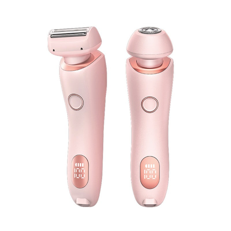 Hair removal device for women dual headed shaving device private hair trimmer electric hair scraper women's hair removal device