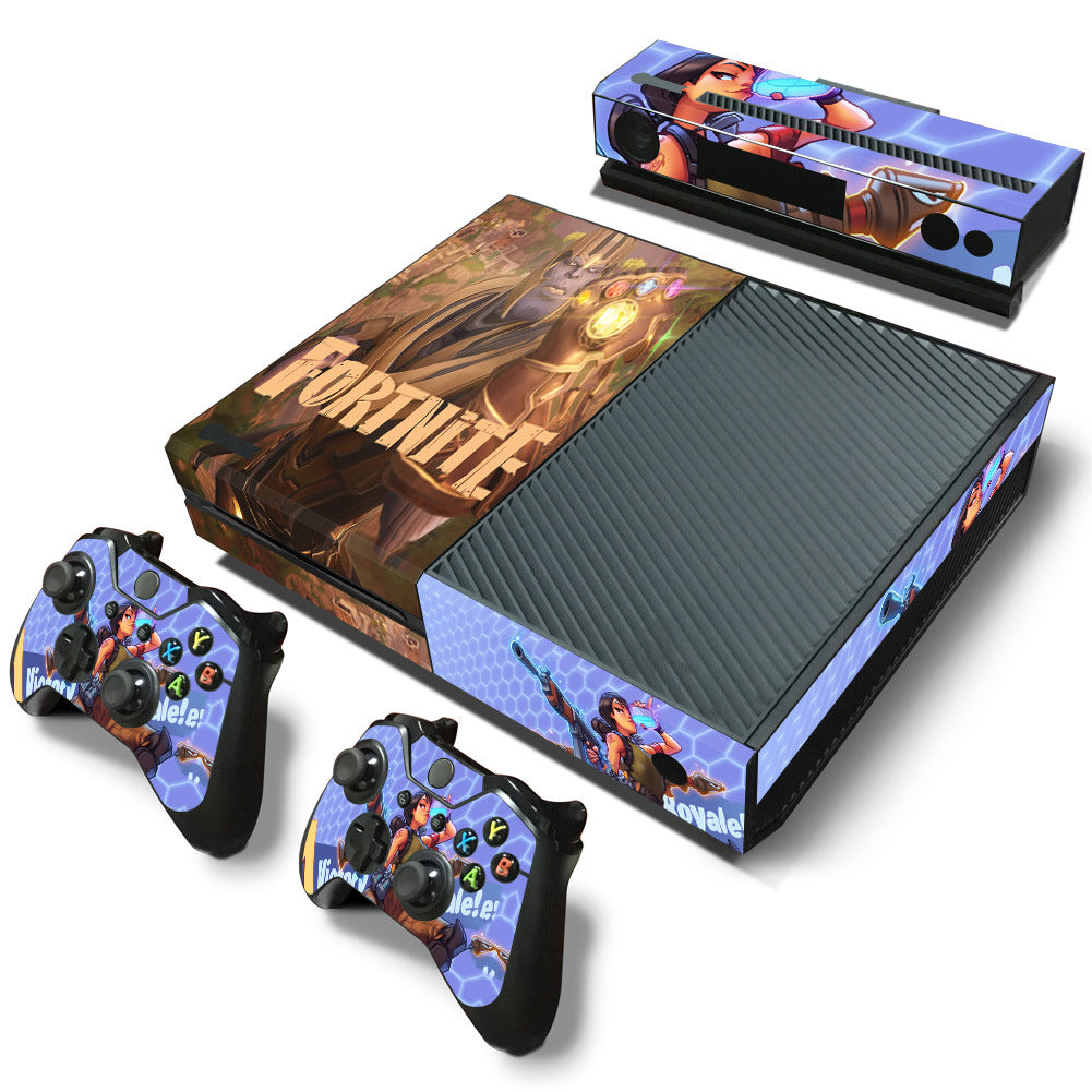 Fortnite Game Sticker Vinyl para Microsoft Xbox One Controller Skins para Xbox One Gamepad Cubierta para Xbox One PVC Protector - NOVADI