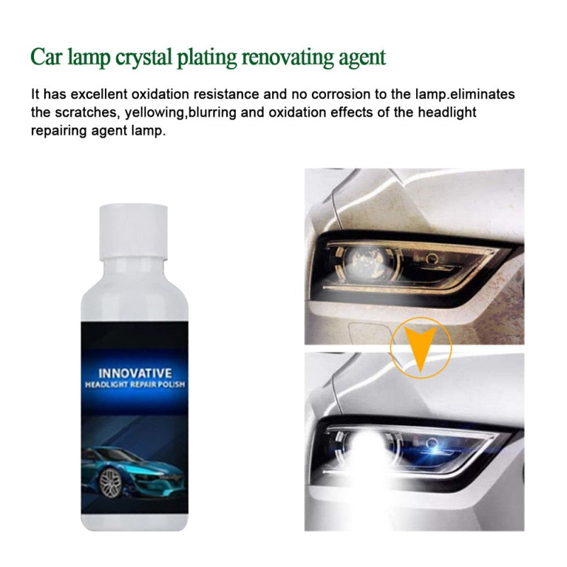 20ml Car Headlight Repair fluid scratch remove Refurbishment Coating Oxidation repair Polishing Car Light Repair Agent  TSLM1