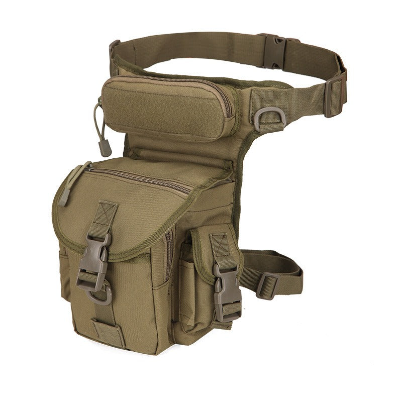 Waterproof Oxford Army camouflage single shoulder crossbody journalist photography sports leg bag