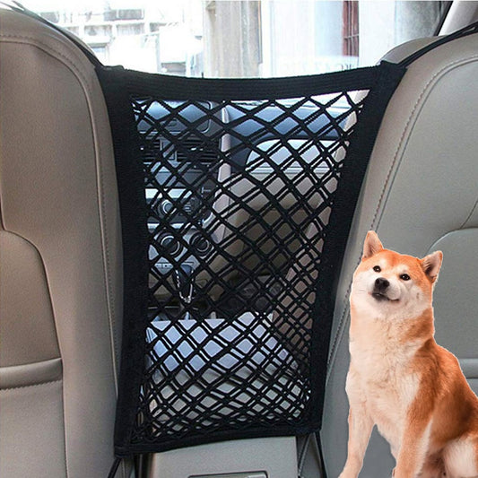 Pet isolation net, dog car protection net, car mounted anti fall pet