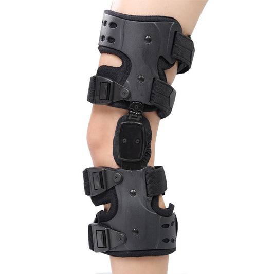 Adjustable unilateral knee joint brace knee internal and external flip corrector support brace orthotic device - NOVADI