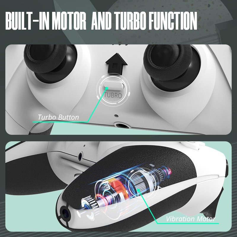 Suitable for PS4/Slim/Pro wireless Bluetooth game controller with body sensing six axis vibration T29 controller - NOVADI