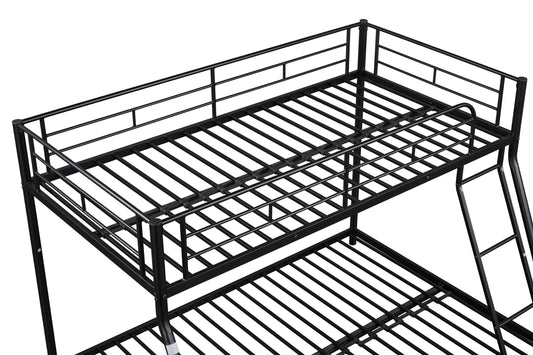 Metal Twin over Full Bunk Bed/ Heavy-duty Sturdy Metal/ Noise Reduced/ Safety Guardrail/ CPC Certified/ No Box Spring Needed