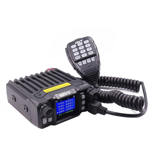 KT-7900D Mini Mobile Radio KT7900D Quad Band Quad standby 136-174MHz/220-260MHz/350-390MHz/400-480MHZ Car 4 Bands CB Radio - NOVADI