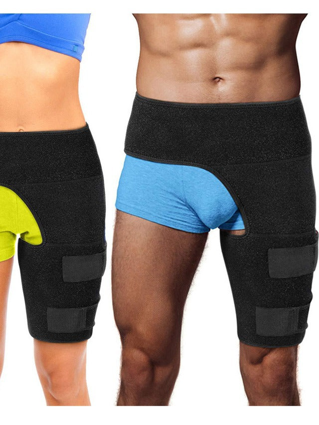 Fitness leggings wholesale spot protective gear to prevent muscle strain hip belt groin anti-strain sports thigh knee pads