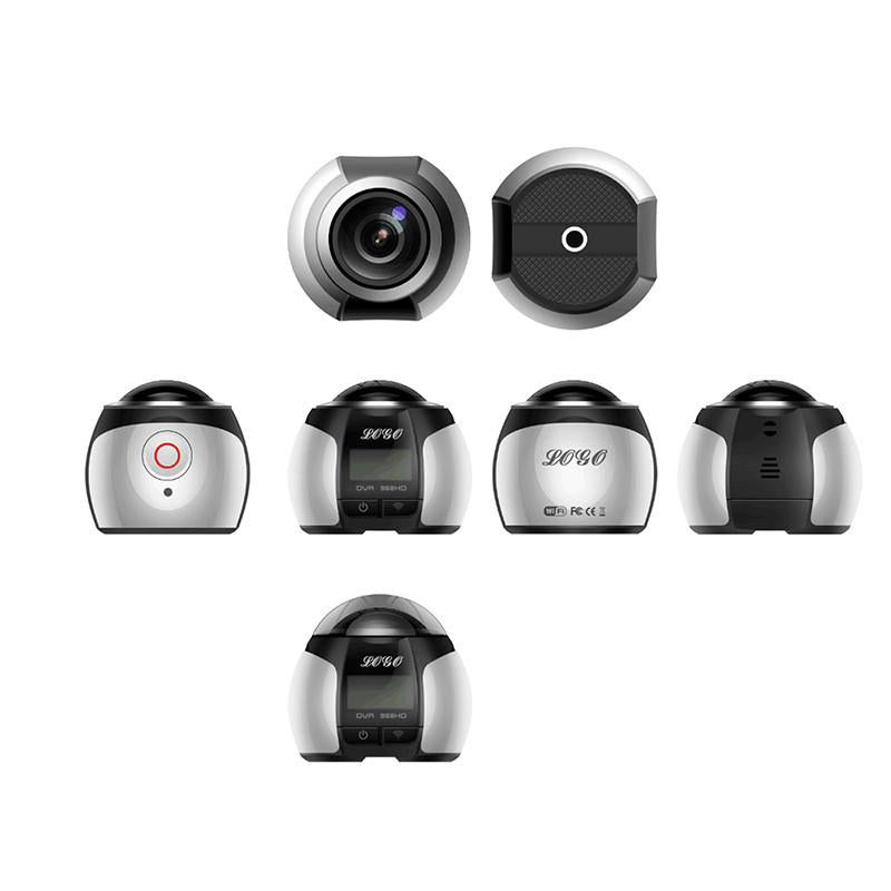 360 Action 4K Camera with Wifi - NOVADI