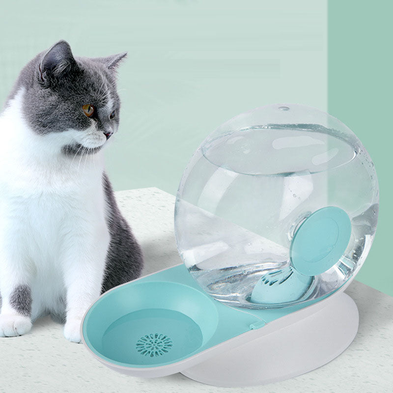 Pet water dispenser, snail automatic water dispenser, cat feeding and drinking bowl, dog water dispenser, snail model cat water - NOVADI