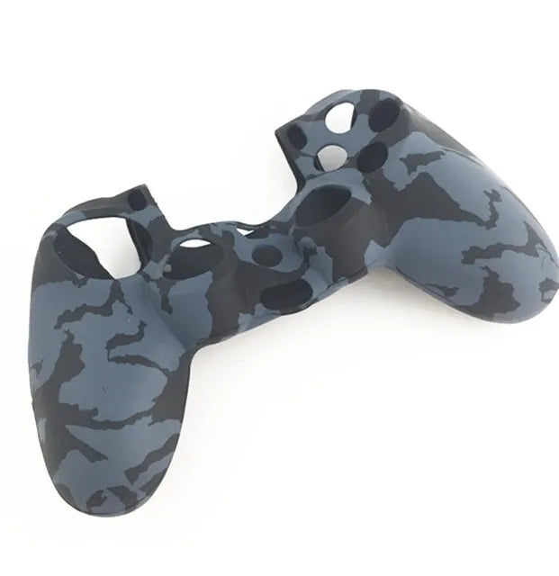 PS4 Accessories Silicone Gel Guards sleeve Skin Grips Cover Case Caps For Playstation 4 PS4 Pro Slim Durable Camouflage Camo - NOVADI