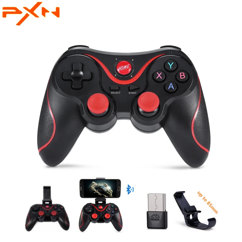 PXN T3 X3 Wireless Bluetooth Gamepad Game Controller Game Pad for iOS Android Smartphones Tablet Windows - NOVADI