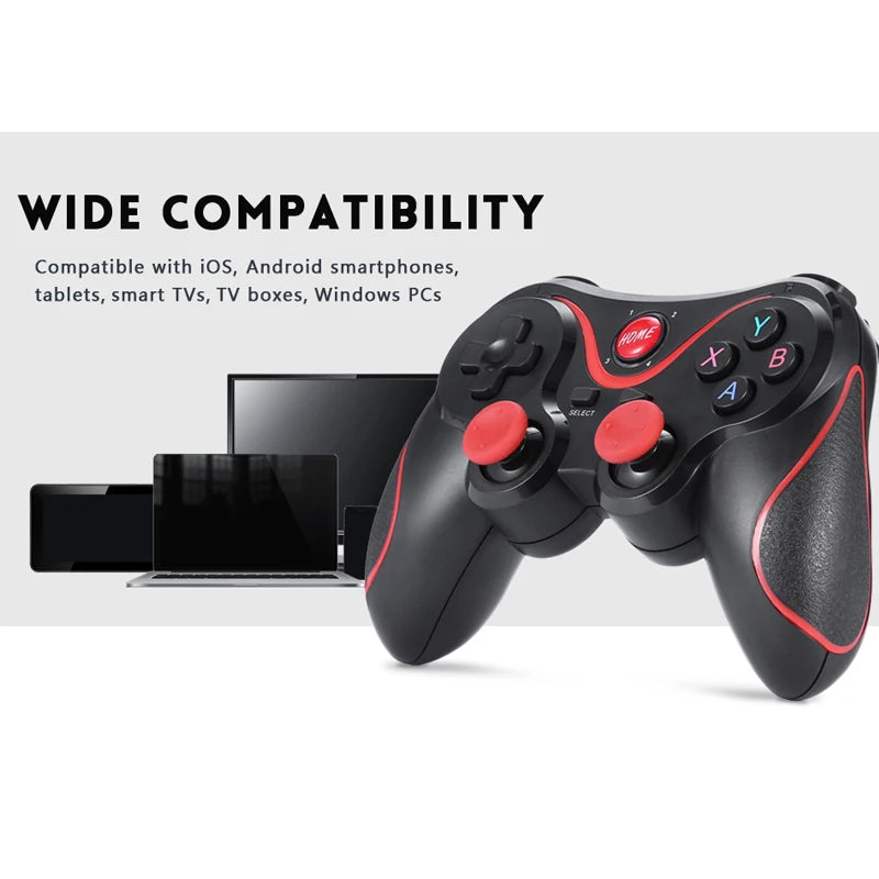 PXN T3 X3 Wireless Bluetooth Gamepad Game Controller Game Pad for iOS Android Smartphones Tablet Windows - NOVADI